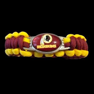 Washington Redskins Red and Yellow Paracord Bracelet